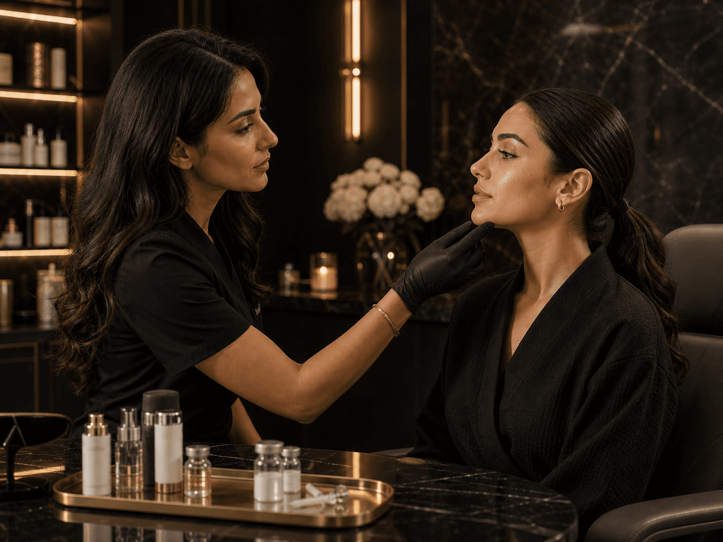 Aesthetic physician consultation at Endless Beauty Clinic Dubai