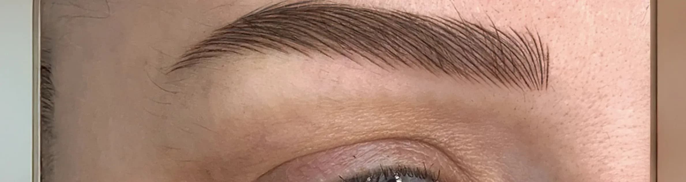 Eyebrow Microblading Result after treatment