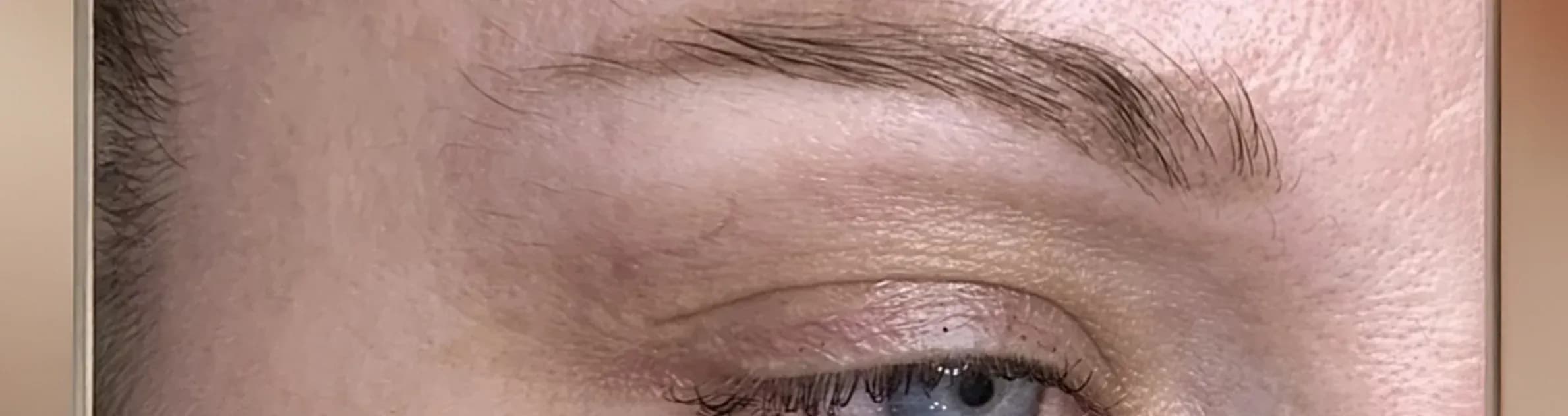 Eyebrow Microblading Result before treatment