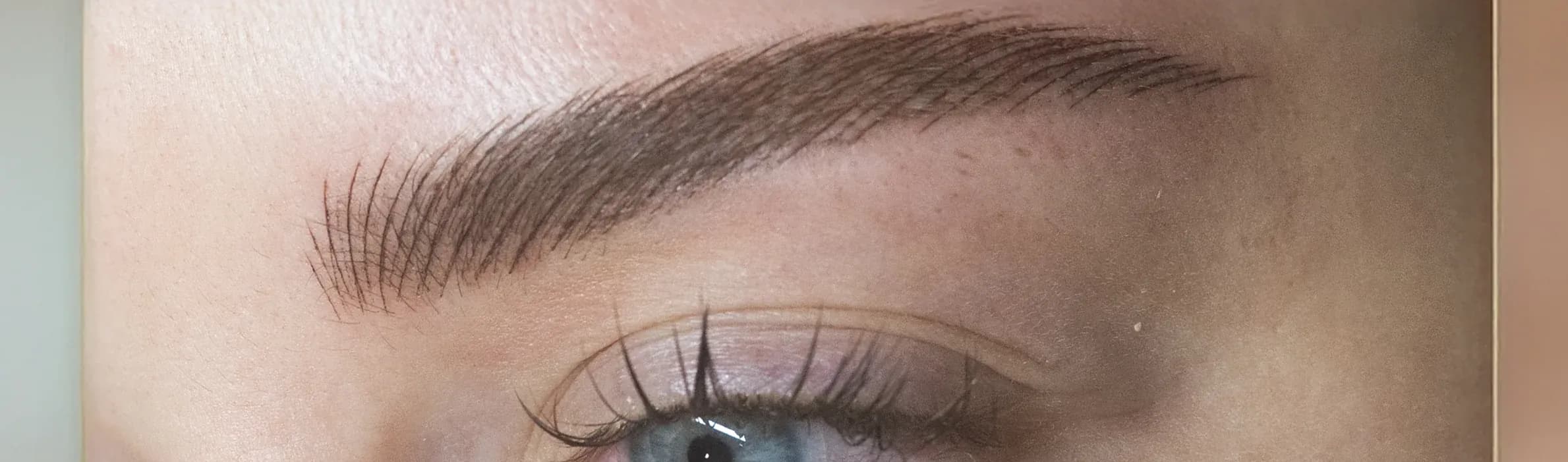 Eyebrow Microblading Refinement after treatment